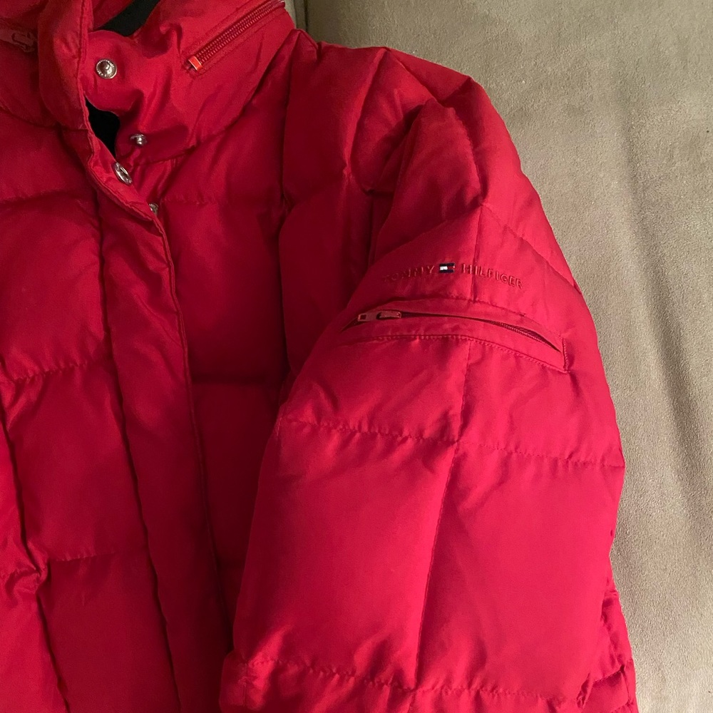 Woman’s XL red Tommy Hilfiger winter coat